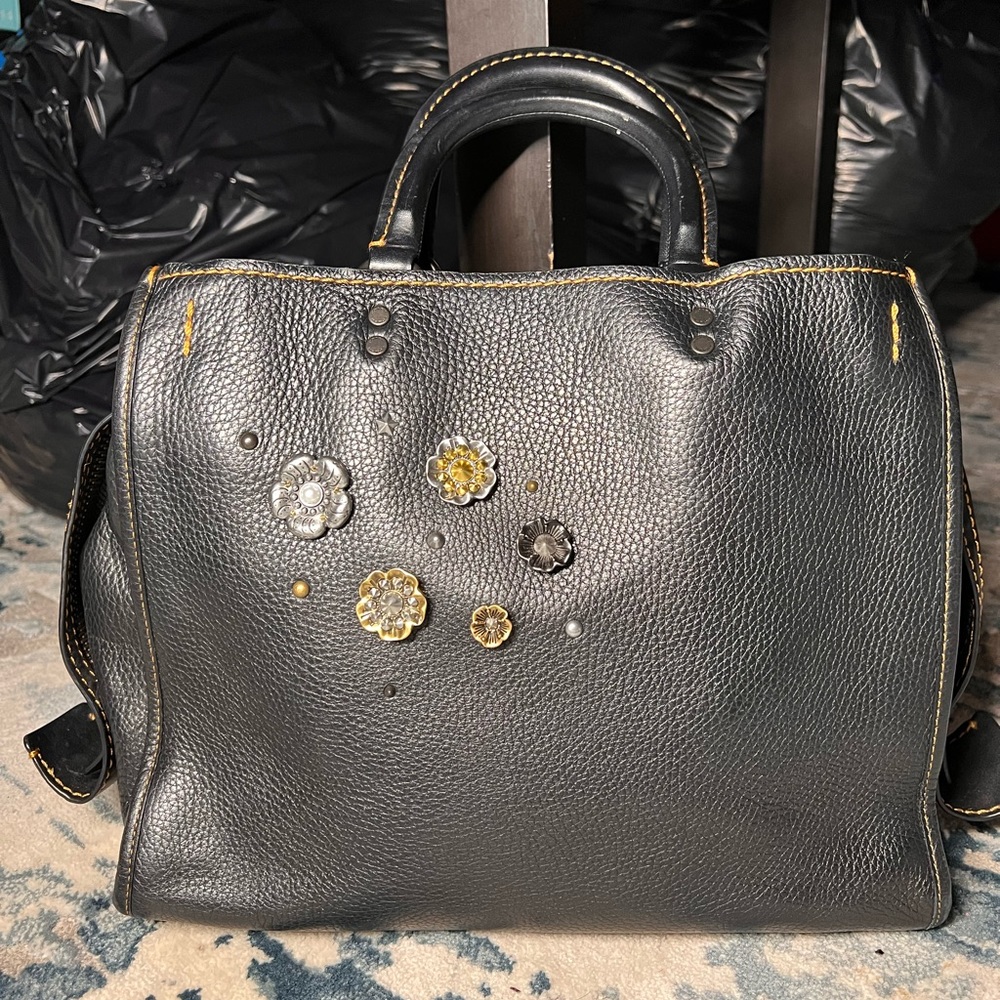 Coach Rogue 30 custom tea rose
